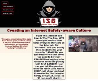 Internetsafetygroup.org(Internet Safety Group) Screenshot