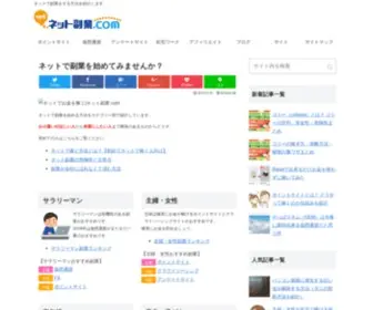 Internetsidejob.com(ネット副業.com) Screenshot