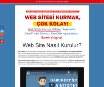 Internetsitesikurmak.com(Website zagushka.ru is ready) Screenshot