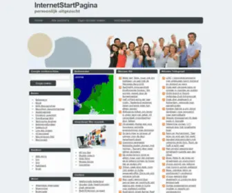 Internetstartpagina.com(Welkom op InternetStartPagina) Screenshot