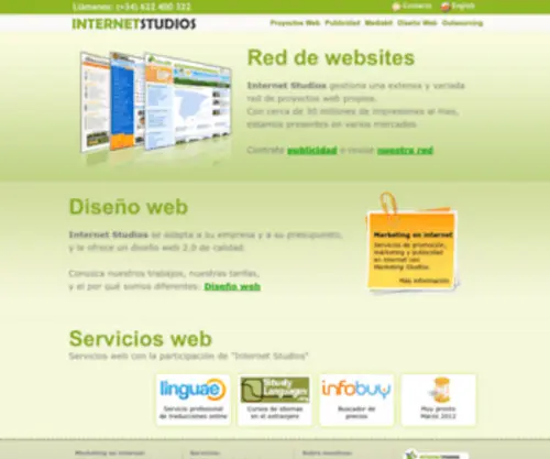 Internetstudios.org(Internet Studios) Screenshot