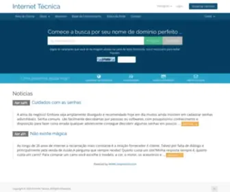 Internettecnica.com.br(Suporte) Screenshot