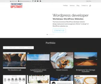 Internetupstart.com(Wordpress developer in Johannesburg with more than 10 years of experience. Wordpress developer) Screenshot