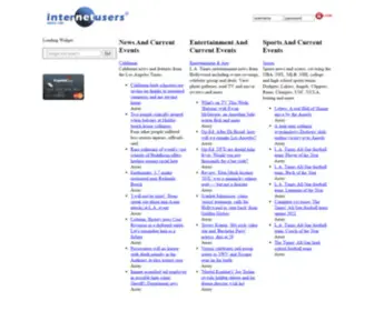 Internetusers.net(Internetusers®) Screenshot