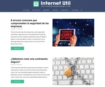 Internetutil.com(Internet Útil) Screenshot