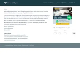Internetverbinding.com(Info over ADSL) Screenshot
