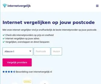 Internetvergelijk.nl(Internet Vergelijken) Screenshot