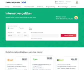 Internetvergelijken.nl(Internet vergelijken) Screenshot