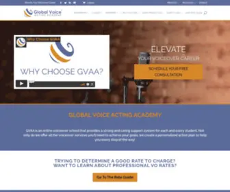 Internetvoicecoach.com(Global Voice Acting Academy) Screenshot