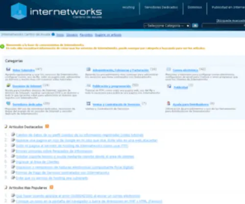 Internetworks-Centrodeayuda.com.mx(Internetworks Centrodeayuda) Screenshot