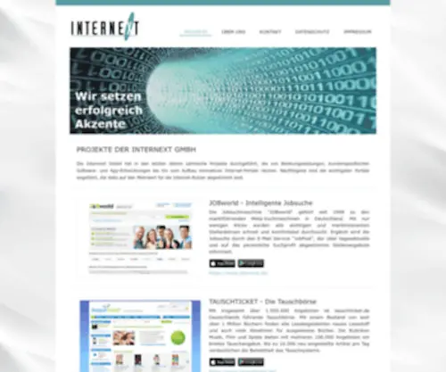 Internext.de(Internext GmbH) Screenshot
