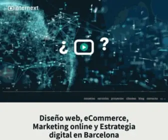 Internext.es(Diseño web y Marketing online Barcelona) Screenshot
