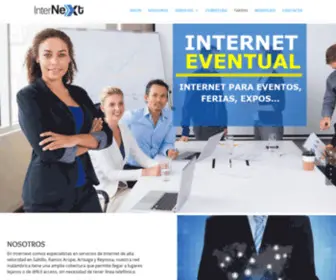 Internext.mx(Redes de Banda Ancha) Screenshot