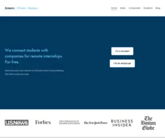 Internfromhome.com(Intern From Home) Screenshot