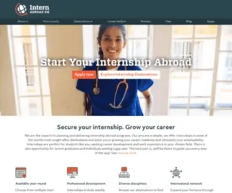 Internhq.com(Most Affordable Internships Abroad) Screenshot