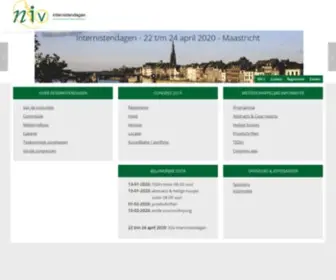 Internistendagen.nl(InternistendagenNIV Internistendagen) Screenshot