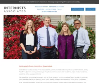 Internists.net(Internists Associated) Screenshot