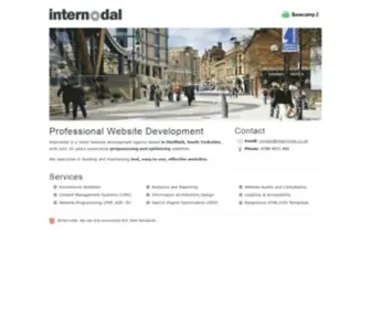 Internodal.co.uk(Website Programming) Screenshot