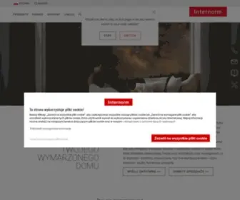 Internorm.pl(Okna i drzwi Internorm) Screenshot