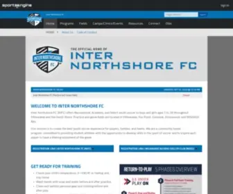 Internorthshorefc.com(Inter Northshore FC) Screenshot