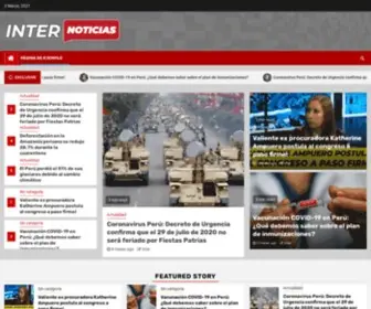 Internoticias.org(Internoticias) Screenshot