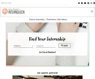 Internqueen.com(Internships) Screenshot
