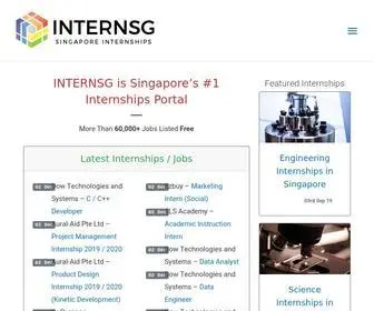 Internsg.com(Singapore Internships) Screenshot