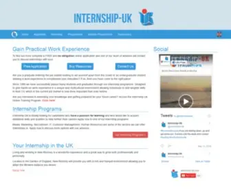 Internship-UK.com(Internship UK work experience in England) Screenshot