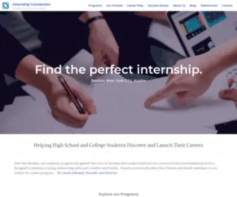 Internshipconnection.com(2021 Summer Intern) Screenshot