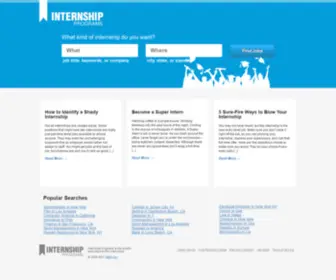 Internshipprograms.com(Internship Programs) Screenshot