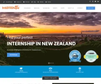 Internships.co.nz(Internship vacancies) Screenshot