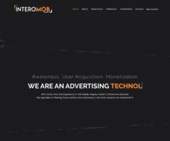 Interomob.com(Performance Mobile Marketing Agency) Screenshot