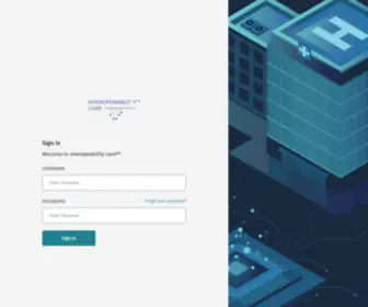 Interopland.com(Interoperability Land) Screenshot