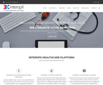 Interopx.com(Healthcare Interoperability) Screenshot