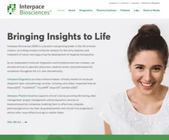 Interpacediagnostics.com(Interpace Diagnostics Group) Screenshot