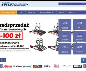 Interpack.com.pl(Bagażniki dachowe samochodowe i boxy) Screenshot