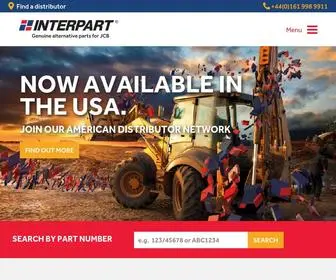 Interpart.com(Genuine Alternative Parts For JCB) Screenshot