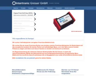Interpatent.de(Herzlich Willkommen) Screenshot