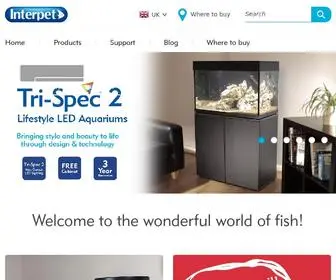 Interpet.co.uk(Interpet) Screenshot