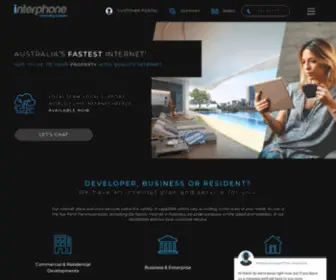 Interphone.com.au(Home) Screenshot