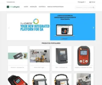 Interphysix.com(Radioterapia) Screenshot