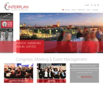 Interplan.de(Congress, Meeting & Event Management) Screenshot