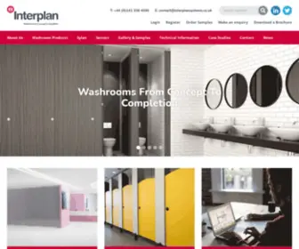 Interplanpanelsystems.com(Commercial Washrooms Solutions) Screenshot