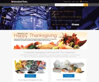 Interplas.com(Plastic Bags and Packaging Manufacturer) Screenshot