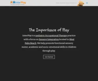 Interplaytherapy.com(InterPlay Therapy) Screenshot