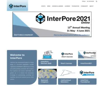 Interpore.org Screenshot
