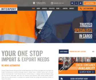 Interportcargo.com.au(Interport Cargo Services) Screenshot