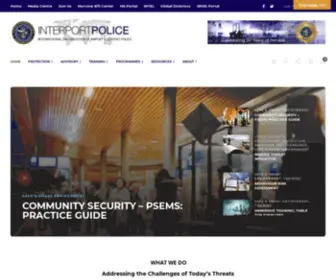 Interportpolice.org(Home) Screenshot