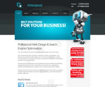 Interpost.co.uk(Brittany) Screenshot