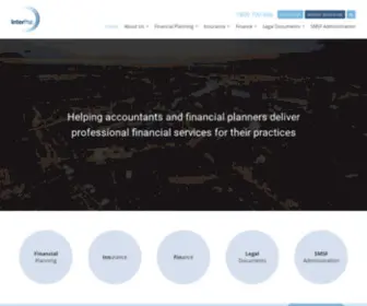 Interprac.com.au(Financial planning) Screenshot